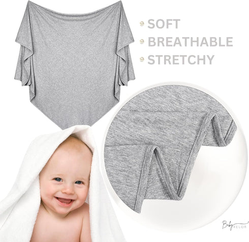 Soft Baby Swaddle Blankets 45’’x45...