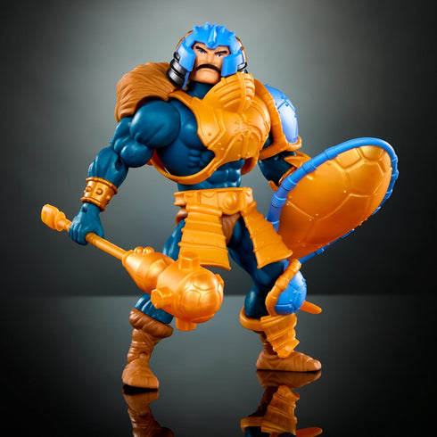 Masters of the Universe Origins Turtles of Grayskull Man-At-Arms Action Figure Toy, 16 Articulations, TMNT & MOTU Crossover with Accessories...