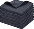 Homaxy Premium Microfiber Waffle Weave Kitchen Dish Cloths, 12 x 12 Inch Ultra Absorbent and Solid Color Dish Towels for Kitchen Fast Drying Dishc...