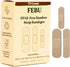 FEBU Eco-Friendly Bamboo Fabric Bandages | PFAS Free Flexible Fabric Bandages | Natural Hypoallergenic Bandage for Scrapes, Cuts & First Aid | Ful...