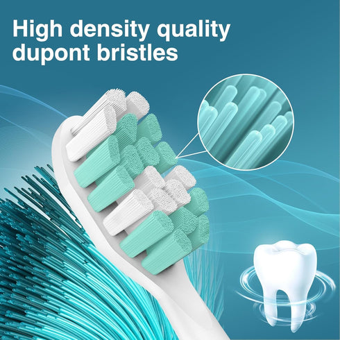 Aoremon Toothbrush Heads for Sonicare C2 Replacement Heads -Compatible with Phillips Sonicare Click-on Electric Toothbrush-10 Pack...
