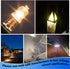 GY6.35 LED Bulb 2W Equivalent 20W Halogen Bulb 2700K Warm White AC/DC 12-24 Volt G6.35/GY6.35 Bi-Pin JC Type Bulb for Landscape Chandelier Under C...