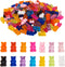 Stiesy 200 Pieces Translucent Candy Gummy Bear Resin Slime Charms Bear Flatback NO Hole Beads for for Nail Art DIY Hair Clip Jewelry Making Mixed ...