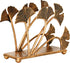 OwlGift Modern Ginkgo Leaves Design Napkin Holder for Tables, Metal Paper Napkin Storage for Kitchen, Stylish Paper Towel Dispenser, Mail Letter S...