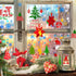 Christmas Stencils Reusable, 15 Pcs A4 Augshy Christmas Stencils for Painting Holiday Stencils for Painting on Wood Sign DIY Crafts Fabric Canvas ...