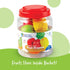Learning Resources Snap-n-learn Fruit Shapers,Fine Motor Toy for Toddlers, Ages 2+...