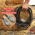 Lone Star Oil Resistant 12 Gauge Extension Cord 6 Ft, 12/3 SJTOW Flame Retardant Heavy Duty Extension Cord Outdoor for Farms & Ranches, 15 AMP Pow...