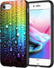 Phone Case for iPhone 7 Plus iPhone 8 Plus, Aesthetic Colorful Rainbow Drops Slim Soft TPU Shockproof Case......