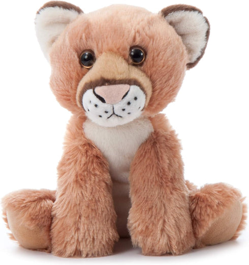 The Petting Zoo Mountain Lion Stuffed Animal, Gifts for Kids, Wild Onez Zoo Animals, Mountain Lion Plush Toy 8 inches...