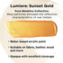 Jacquard Lumiere 2.25oz Fabric Paint Sunset Gold - Metallic Paint for Fabric, Leather, Canvas, Paper and Wood - Light-bodied Metallic Acrylic Pain...