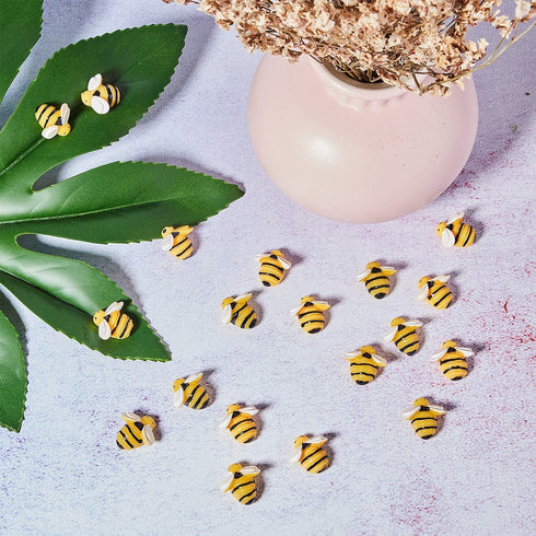 20 Pieces Bees Refrigerator Magnets Cute Bees Fridge Magnets Colorful Whiteboard Bee Magnets for Office Whiteboard Fridge Dry Erase Board (0.8 x 0...