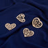 LiQunSweet 100-Pieces 2 Inches Undyed Wood Pendants Valentines Heart Cutouts Wooden Unfinished Slices Charms for Earring Jewelry Making DIY Findin...