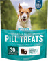 VetIQ Pill Treats Advanced Formula for Dogs, Chicken Flavor Soft Chews, Made in the USA, 30 Count...