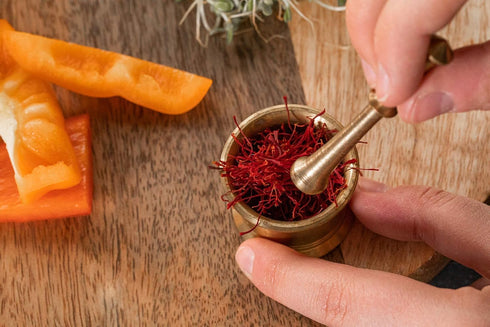 Zaffrus - Certified Organic Super-Premium All Red Saffron Threads (1.5 gram, .052 oz)...