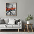 Posterizer-freedom-broken chains-inspiring typography art -3-Abstract & Modern Art Gift for Men Women Teens Decor for Home & Office- unframed wall...