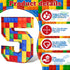Mifoci 13.7" Building Block Party Cardboard Number for Charcuterie Bricks Birthday Party Fillable Paper Mache Chocolate Candy Decorative Gift Box ...