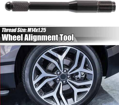 ACROPIX M14x1.25 Wheel Alignment Pin Mounting Car Wheel Hanger Rim Stud Bolt Nut Tire Change Guide Tool - Pack of 2 Titanium Tone...