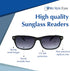 In Style Eyes Seymore Retro Bifocal Sunglasses - Full-Rimmed, Rectangle Frame Cheater Glasses - Non-Polarized Aspheric Lens...
