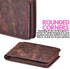 Mens Wallet Real Leather Bifold RFID Blocking High Capacity Card Case with 2 ID Window in Gift Box (Crazy Horse, Cognac)...