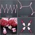 200 Pink LED Christmas Lights with Pink Wire, Pack of 2 Sets 33 ft 100 Count UL Certified Commercial Grade String Light...