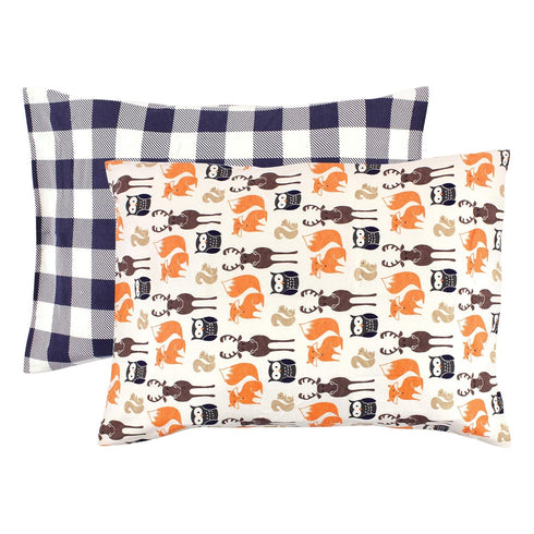 Hudson Baby Unisex Baby and Toddler Cotton Toddler Pillow Case, Forest, One Size...