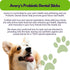 Avery's Holistic Paws Probiotic Dental Stick Treats for Dogs - 23 Peanut Butter Edible Dog Chews, 3 Inches Each - Natural & Organic Dog Chew Stick...