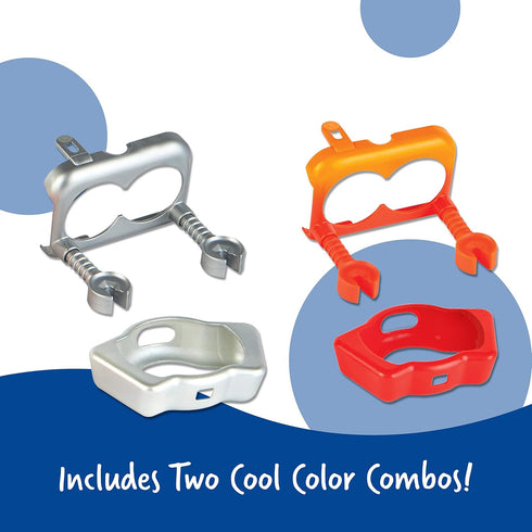 Learning Resources Botley The Coding Robot Red and Silver Facemask - Coding Robot Accessories, Botley Not Included...