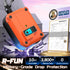 R-fun Compatible with AirPods Pro 2nd Generation 2023(USB-C),2022(Lightning Cable),1st Gen 2019 Charging Case, Full Drop Protection Auto Pop-Up Li...