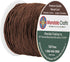 Mandala Crafts 0.5mm 109 Yards Brown Cotton Waxed Cord for Jewelry Making Bracelet Cord Waxed String - Beading String Thread Jewelry Cords for Nec...