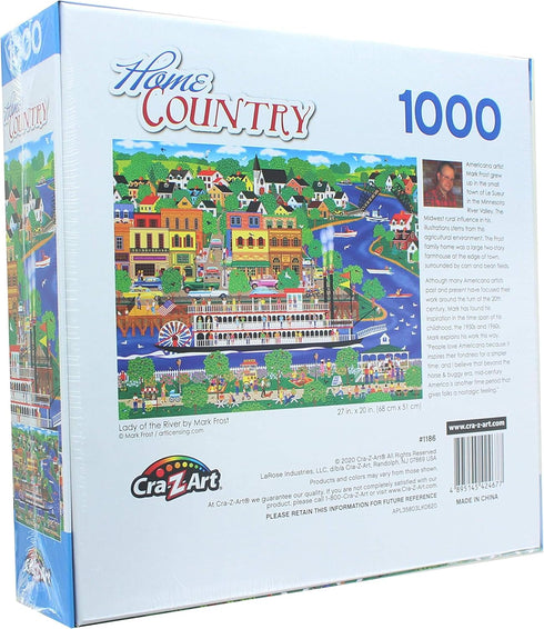 Home Country - Lady of The River - 1000 Piece Jigsaw Puzzle for Adults...