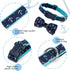 azuza Anchor Dog Collar with Bow Tie, Soft and Comfortable Bowtie Dog Collar, Adjustable Dog Collar for Medium Dogs...