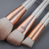Makeup Brushes Set, EVRCHGIEA 12pcs Premium Eye Shadow, Eyebrows, Eyeliner, Concealer, Lip Liner?Foundation Makeup Brush White Travel Makeup Set,C...
