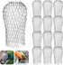 12 Pack Gutter Guards Gutter Cleaning Tools 3.5 Inch Expandable Aluminum Filter Strainer Leaf Guards for Gutters Gutter Downspout Guard for Preven...