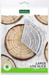 Flower Pro Large Log Slice Veiner Silicone Mold for Cake Decorating & Crafts. Makes 1/3 of a Circle Top for an 8 Inch Cake. For Fondant, Sugar Pas...