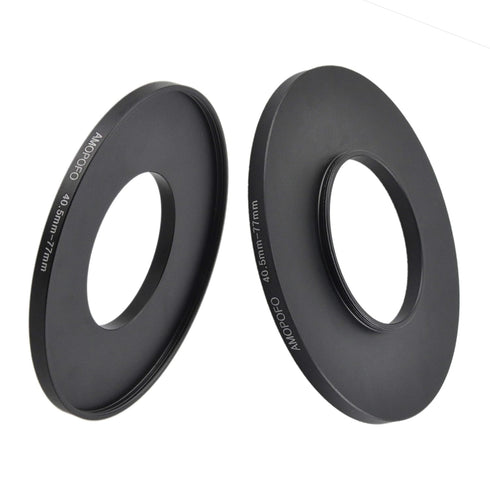 40.5mm to 77mm Step Up Ring Filter Adapter for UV,ND,CPL,Metal Step Up Ring Adapter 40.5-77mm Step Up Ring...