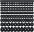 200Pcs Rubber Grommet Assortment Kit, 8 Sizes Rubber Grommets for Wiring Automotive,Plumbing, Hardware Repair Firewall Hole Plug Electrical Wire G...