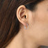 Boma Jewelry Sterling Silver Pull Through Hoop Earrings...