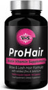 VWS Biotin 10,000 mcg Dietary Supplement w/Zinc & Selenium to Promote Thicker Hair Growth, Stronger Nails & Healthy Skin for Women and Men, 60 Veg...