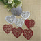 4pcs/Set Lace Love Metal Die Cuts,Heart Love Lace Flower Cutting Dies Cut Stencils for DIY Scrapbooking Album Decorative Embossing Paper Dies Card...