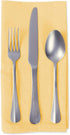 DII Solid Pastel Napkin Set Cotton, Machine Washable, 20x20 Inch, Yellow, 6 Count...