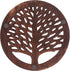 Set of 2 Wooden Trivets for Hot Dishes Pots and Pans Tea Pot Holders Nonslip Heat Resistant Kitchen Counter Accessories for Table Countertops (TRW...