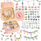 Charm Bracelet Making Kit for Girls 3-12, Kids Jewelry Making Kit 66Pcs Jewelry Kits for Girls Ages 8-12 Jewelry Maker Craft Necklace Birthday Chr...