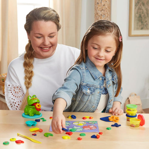 Play-Doh Frog ‘n Colors Starter Set with Playmat, Preschool Toys for 3 Year Old Girls & Boys & Up, Preschool Crafts Frog Toy & 4 Modeling Compound...
