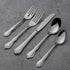Oneida B552004E True Rose Everyday Flatware Teaspoons, Set Of 4, 5.97" L x 1.26" W...
