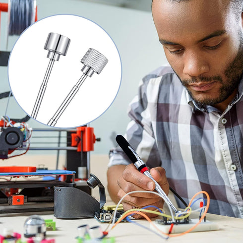 6 Pieces Telescoping Magnet Tools, Extendable Telescopic Magnetic Pick up Tools Viewable Extendable Magnet Stick for Father's Day Birthday 1.5 Lb/...