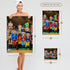 3D Rose Wooden nutcrackers Christmas Market Mainz Germany TWL_188755_1 Towel, 15" x 22"...