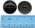 10Pc Black Plastic Resin Imitation Leather Buttons with Shank Sew On for Clothes Dress Coat Jeans Crafts 25mm 1 Inch...