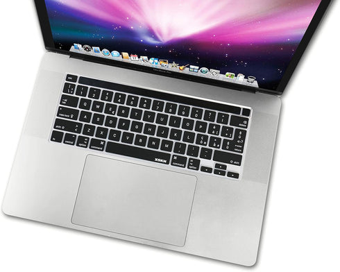 XSKN Italian Black Silicone Keyboard Cover Skin for 2019 New MacBook Pro 16 inch A2141 and 2020 New MacBook Pro 13.3 inch A2338 M1 A2251 A2289 wit...
