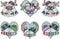 Design Works Crafts Counted Cross Stitch Ornament Kit, Snow Couple...