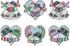 Design Works Crafts Counted Cross Stitch Ornament Kit, Snow Couple...